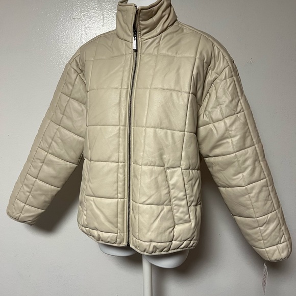Jou Jou Women's Jackets Size Medium Cream New - Picture 10 of 11